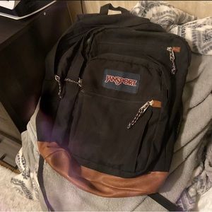 black jansport backpack